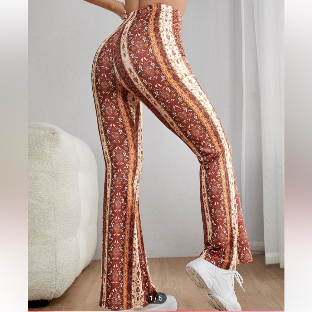 Bohemian Flare Pants size small petite